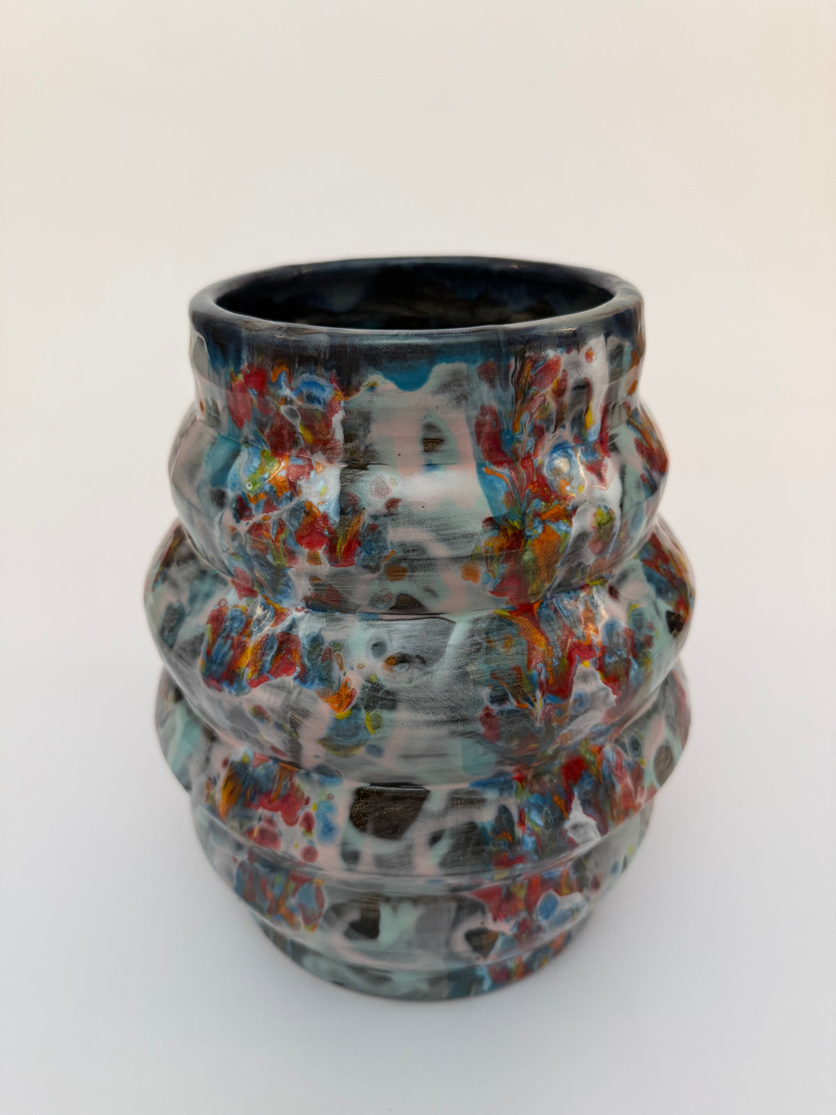 Dark Kaleidoscope Vase